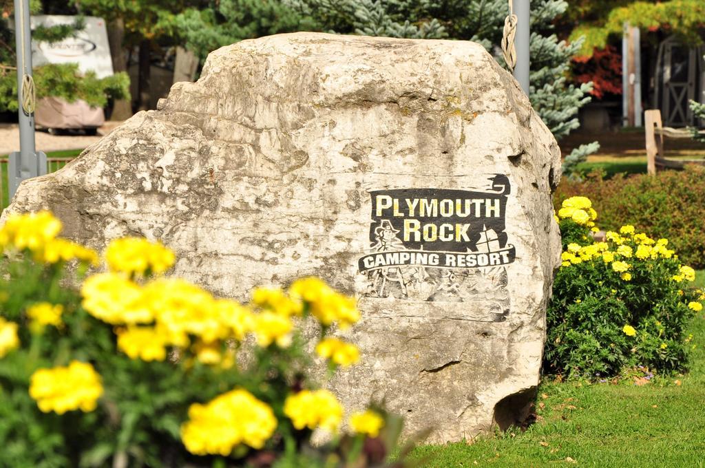 Plymouth Rock Camping Resort Rustic Cabin Elkhart Lake Esterno foto